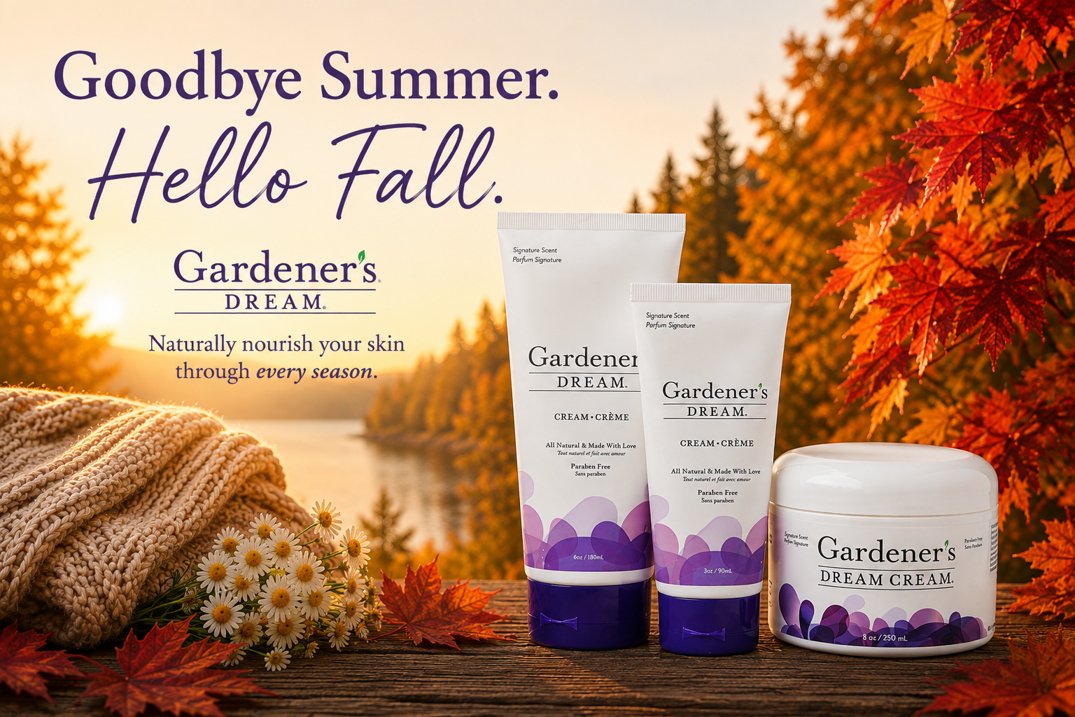 Goodbye Summer, Hello Fall: Helping Your Skin Adjust to the Changing Season